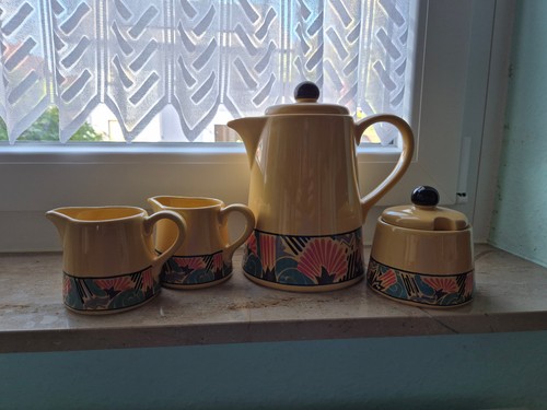 Keramik set winterling - keramik,