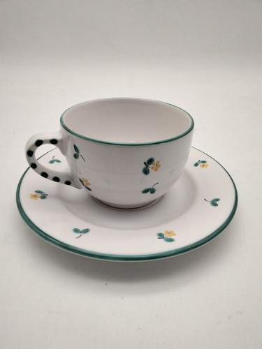 Pfalzkeramik streublumen tasse - pfalzkeramik,