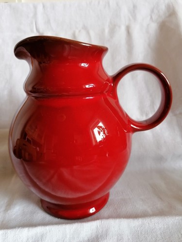 Roter keramik krug - roter, keramik-krug